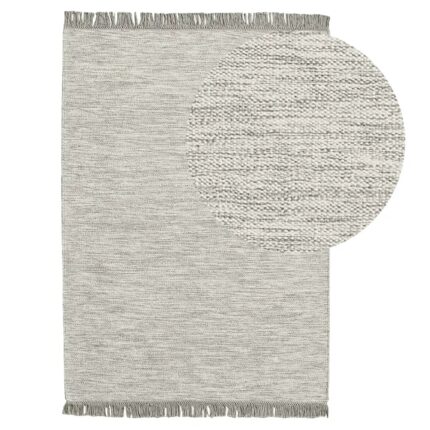 Hanbury Wool/Cotton Rug - Clay & Natural - 160 x 230cm