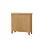 Raleigh 2 Door Small Sideboard - Whitewash - Image 11