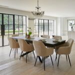Amelia Black Wood Dining Table - Extendable - Image 4
