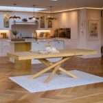 Amelia Pale Oak Wood Dining Table - Extendable - Image 11