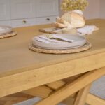 Amelia Pale Oak Wood Dining Table - Extendable - Image 2