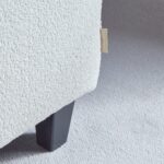 Outlet - Ava 2 Seater Sofa - Light Beige Boucle with Black Oak Legs - Image 7