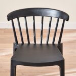 Outlet - Agatha Black Dining Chairs - Set of 2 - Image 4