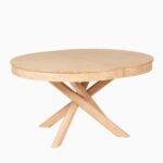 Amelia Whitewash Oval Extending Dining Table Set - 4 Seater - Freya Sand Dining Chairs - Whitewash Oak Legs - Image 12