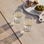 Charlotte 6 Seater Wooden Garden Dining Set with 6 Nala Sand Cushioned Chairs - Image 5