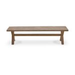 Palm 6 Seater Wooden Garden Dining Set with 4 Shiro Chairs & Charlotte Bench - Image 17