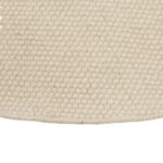 Outlet - Atcham Clay/Natural Round Rug Wool with Cotton  - 150cm - Image 4