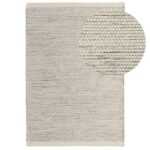 Outlet - Atcham Clay Marl Wool with Cotton Rug - 160x230cm