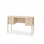 Outlet - Aubrey Driftwood Dressing Table with Drawers - Image 9
