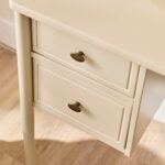 Outlet - Aubrey Driftwood Dressing Table with Drawers - Image 6