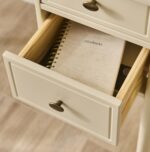 Outlet - Aubrey Driftwood Dressing Table with Drawers - Image 2