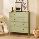 Aubrey 4 Drawer Chest of Drawers - Pistachio Green - Image 5