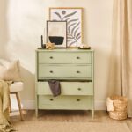 Aubrey 4 Drawer Chest of Drawers - Pistachio Green - Image 8