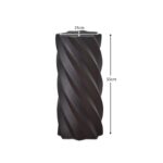 Bianca Black Concrete Side Table - Image 7