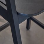 Outlet - Ella Black Oak Bar Stool - Image 4