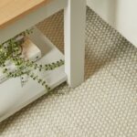 Atcham Clay/Natural Pebble Wool with Cotton Rug - 160 x 230cm - Image 7