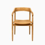 Carter Pale Oak Dining Armchairs - Set of 2 - Image 8