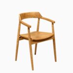 Carter Pale Oak Dining Armchairs - Set of 2 - Image 7