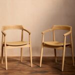 Carter Whitewash Dining Armchairs - Set of 2