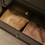 Charlie 3 Drawer Chest of Drawer - Noir Black - Image 3
