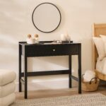 Charlie Noir Black Dressing Table - Image 2