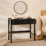 Charlie Noir Black Dressing Table - Image 3