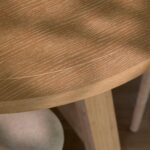 Charlotte Whitewash Round Dining Table - Image 3