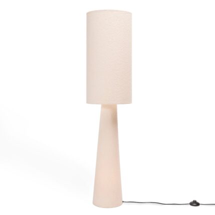 Outlet - Chattendon 130cm Floor Lamp, Ivory Boucle