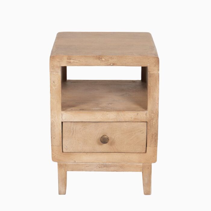 Colton Mango Wood Bedside Table single