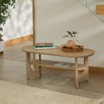 Delphi Light Acacia Coffee Table - Image 3
