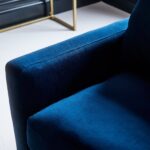 Outlet - Ava Ink Armchair - Black Oak Legs - Image 4