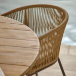 Hali Natural Rope Chair with Cushions - Set of 2 - Image 8
