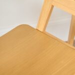 Ella Pale Oak Dining Armchairs - Set of 2 - Image 6