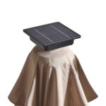 Fira Cappuccino LED Parasol - 2.5m Square Cantilever - Image 3