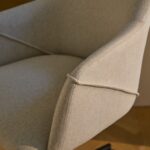 Outlet - Freya Office Swivel Chair - Sand - Image 2