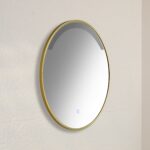 Kimbridge Gold Bathroom Mirror - with LED Lights - Image 6