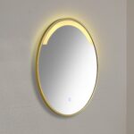 Kimbridge Gold Bathroom Mirror - with LED Lights - Image 10