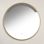Kimbridge Gold Bathroom Mirror - with LED Lights - Image 8