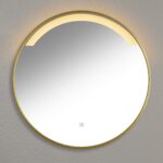 Kimbridge Gold Bathroom Mirror - with LED Lights - Image 11