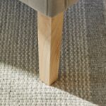 Grace Soft Beige Occasional Armchair - Whitewash Oak Legs - Image 11