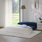 Harlow 2 Seater Double Sofa Bed - Ink Velvet - Image 3