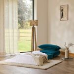 Harlow Single Sofa Bed - Soft Teal - Image 2