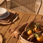 Harlyn 4 Seater Wooden Garden Dining Set with Killian Chairs - 160cm - Image 2