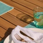 Harlyn 8 Seater Wooden Garden Dining Table - White Acacia - Image 3