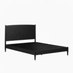 Ida King Size Wooden Bed - Black Oak - Image 7
