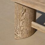 Imani 8 Seater Wooden Garden Dining Set with Imani Dining Chairs - 230cm - Image 11