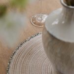 Imogen Chalked Mango Wood Round Dining Table - 120cm - Image 4