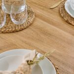 Imogen Chalked Mango Wood Rectangular Dining Table - 190cm - Image 3