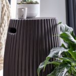 Jabari Small Black Side Table - Image 5