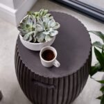 Jabari Small Black Side Table - Image 2